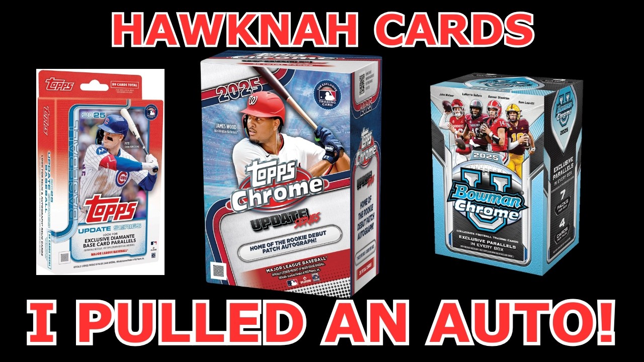 I Pulled an Auto! 2025 Topps Chrome Update and more!