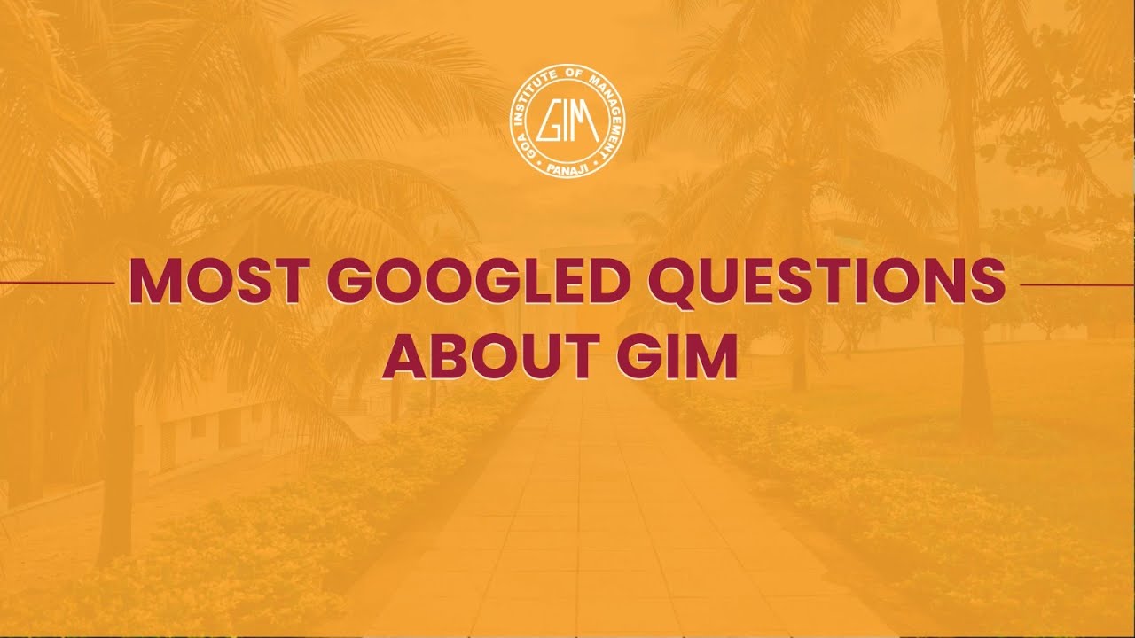 GIM Students Answer the Most Googled Questions About the Institute
