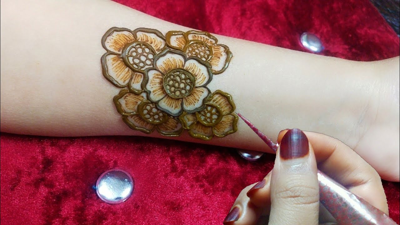 EASY DULHAN MEHENDI DESIGNS | NEW BRIDAL HENNA MEHNDI DESIGN FOR FULL HANDS | WEDDING MEHNDI DESIGNS