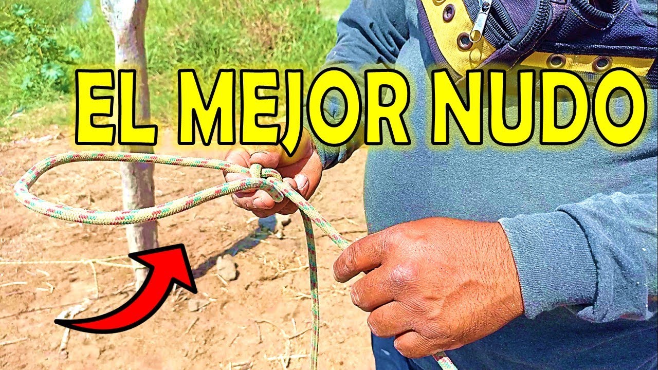 El mejor NUDO para atar animales: caballos, vacas, gallinas, perros, para cualquier animal