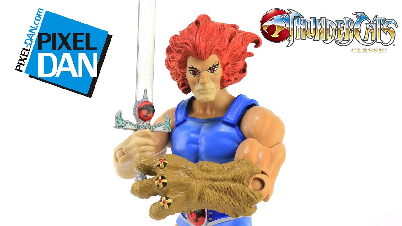 ThunderCats Lion-O Mattel Classic Action Figure Video Review