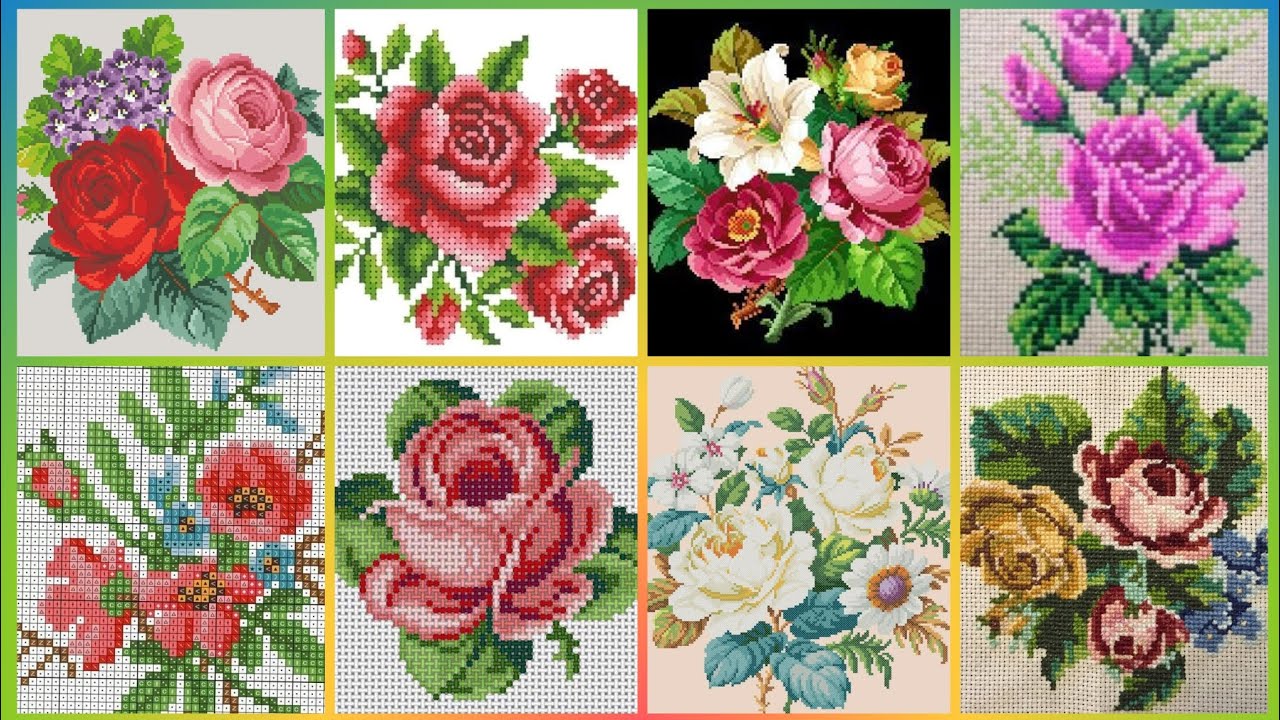 #1 Most Beautiful and Unique New Cross Stitch a For Everything #CrossStitchDesign#Trend