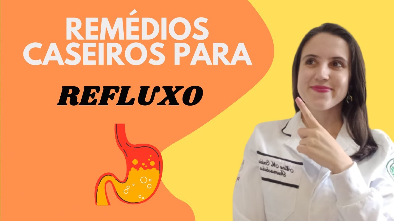 3 REM&Eacute;DIOS NATURAIS PARA REFLUXO