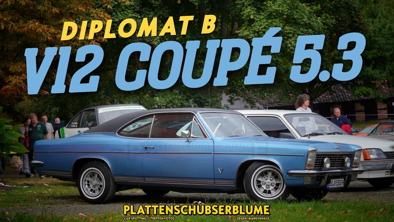 Opel Diplomat B V12 COUPÉ ● Alt-Opel Saisonabschluss in Kloster Woltingerode ● 21.09.2025 Goslar 
