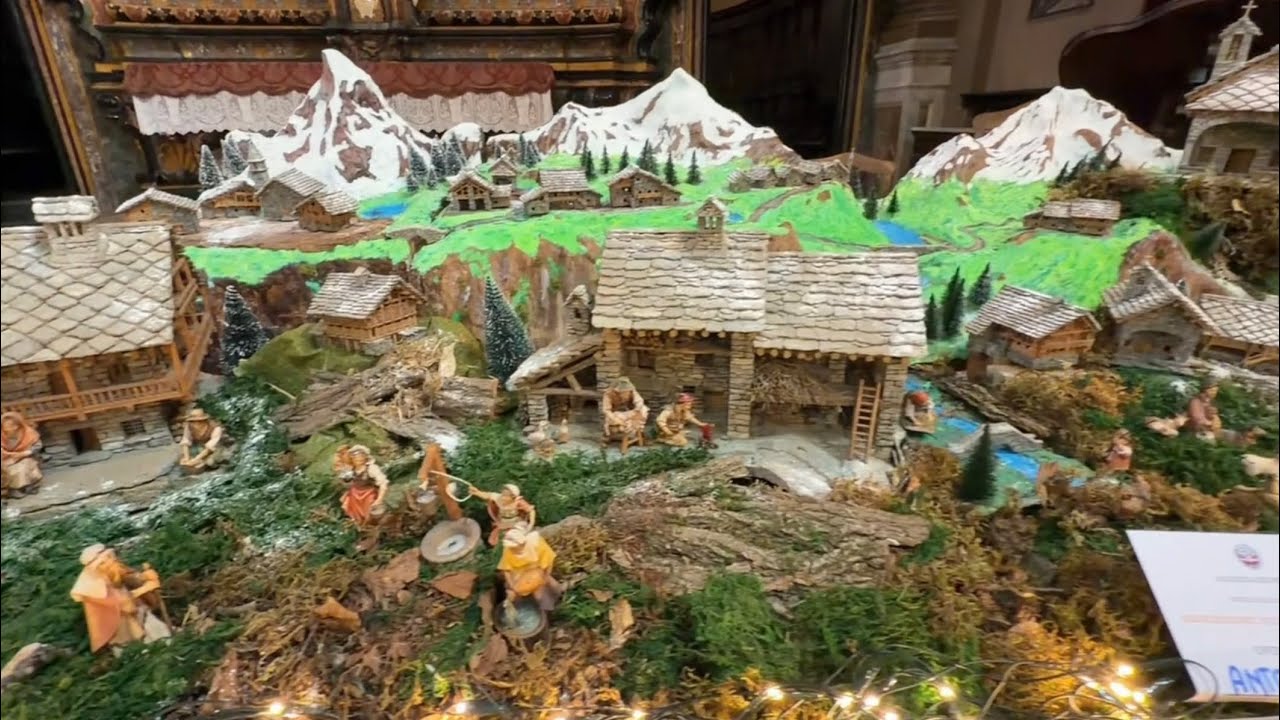 Rassegna dei Presepi a Novara in centro nella Chiesa del Rosario