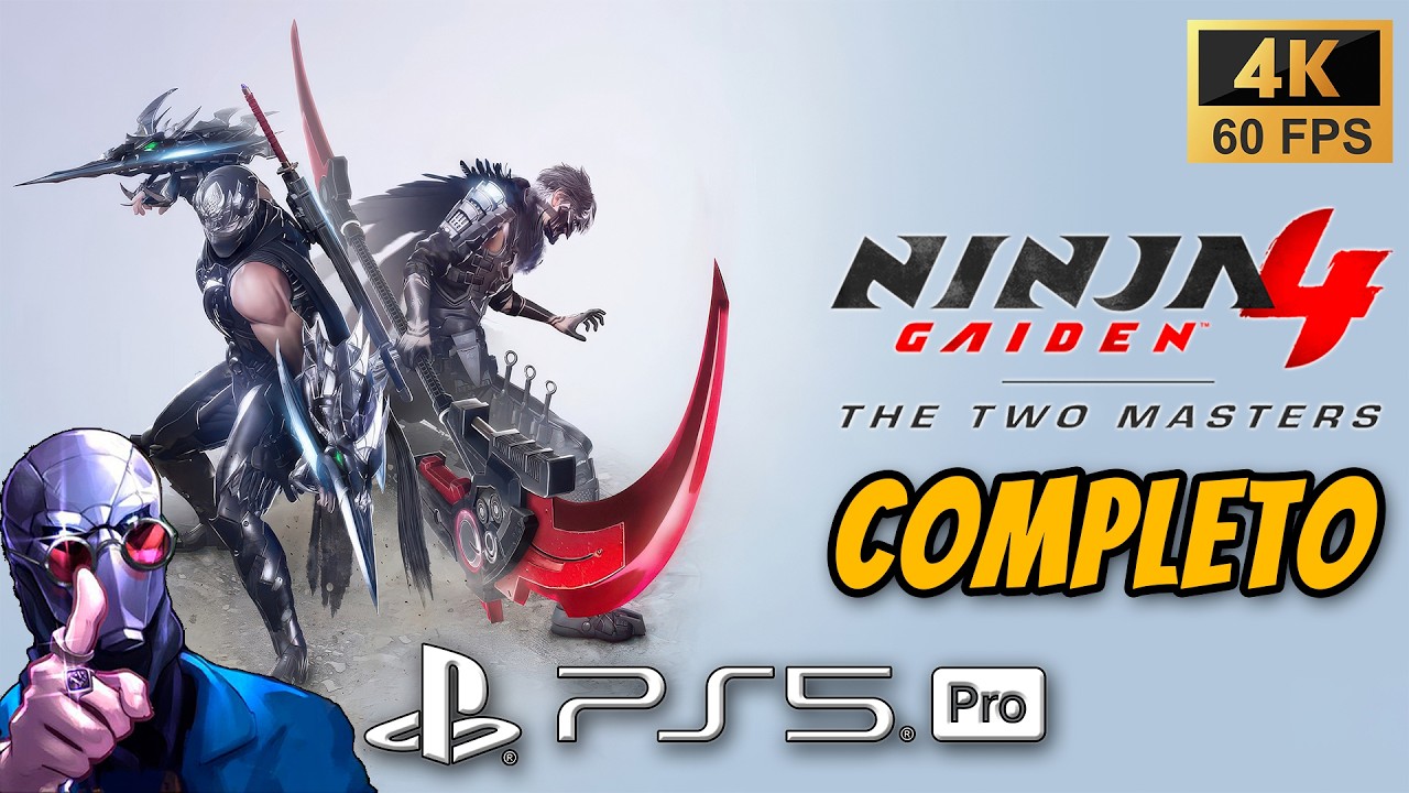 ¡ACCIÓN SALVAJE! ⚔️ Ninja Gaiden 4 The Two Masters DLC | PS5 Pro 4K60