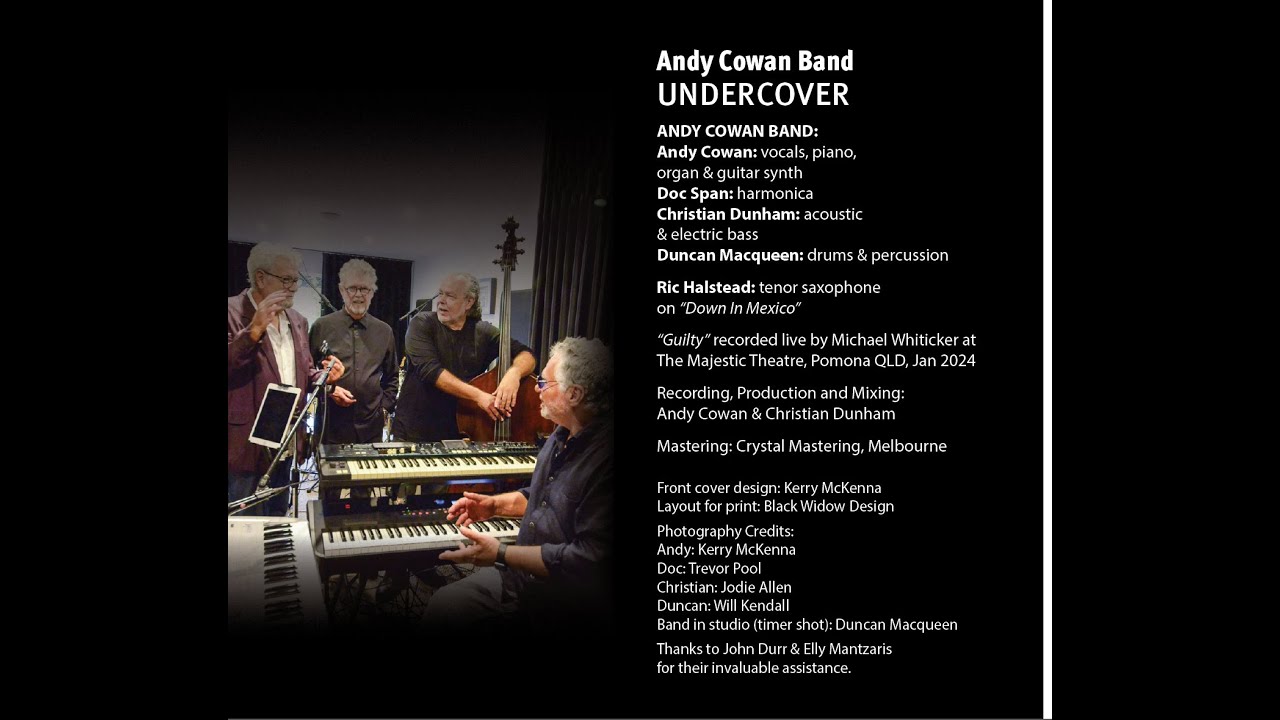 Andy Cowan Band - ‘I put a spell on you’ from our new album  ‘Undercover’
