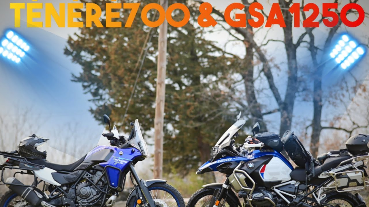 Δύο αναβάτες μιλάνε έξω από τα δόντια: GS 1250 vs Ténéré 700
