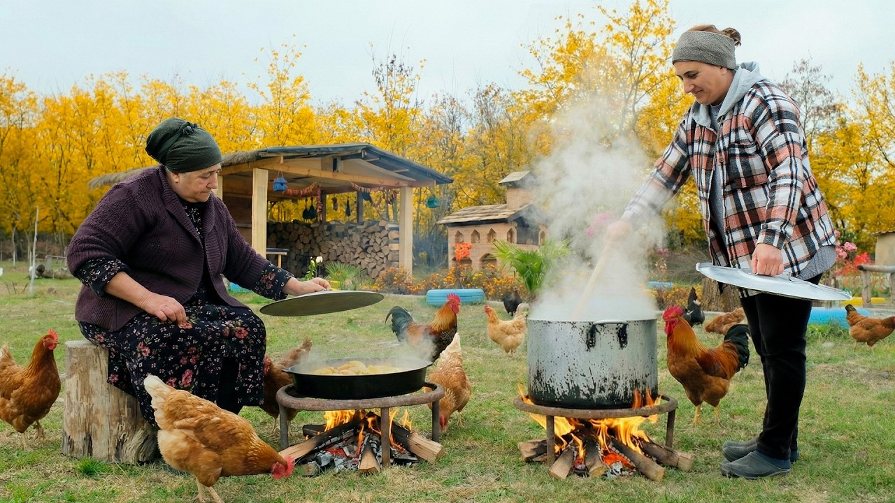 happiness at the village table (grandma's secret recipe)