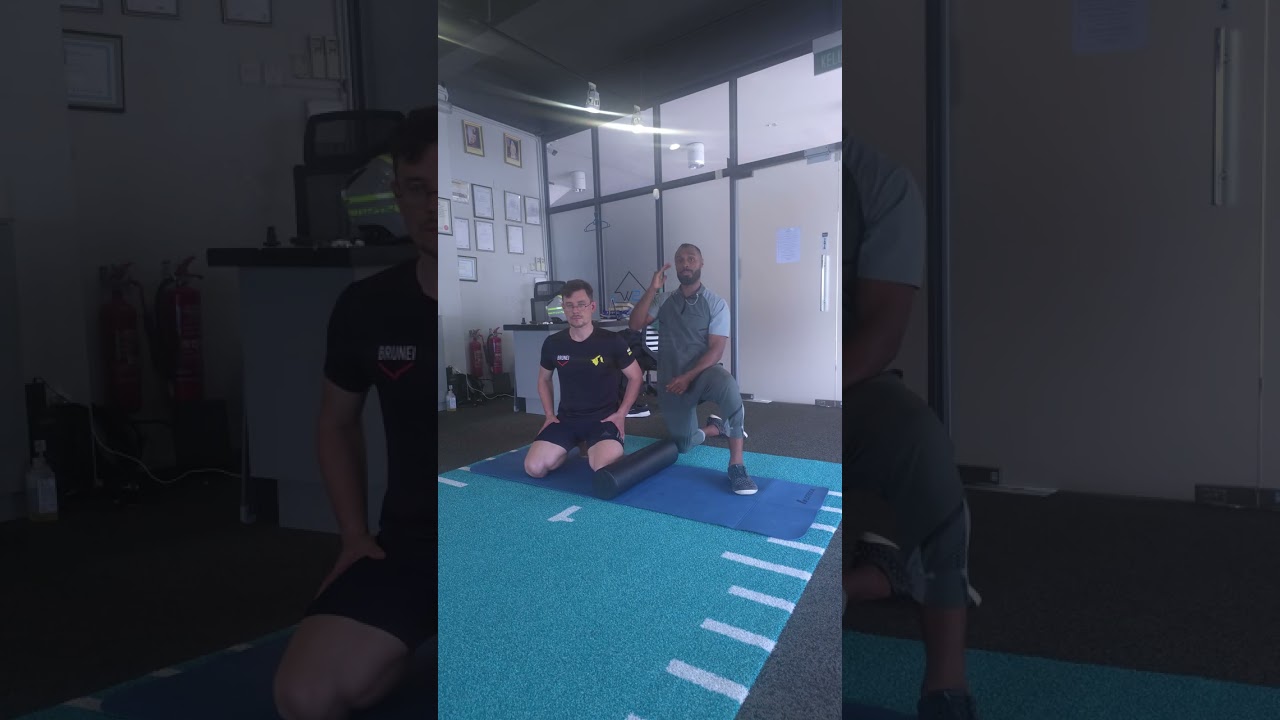 Foam roller side stretch - How to coach
