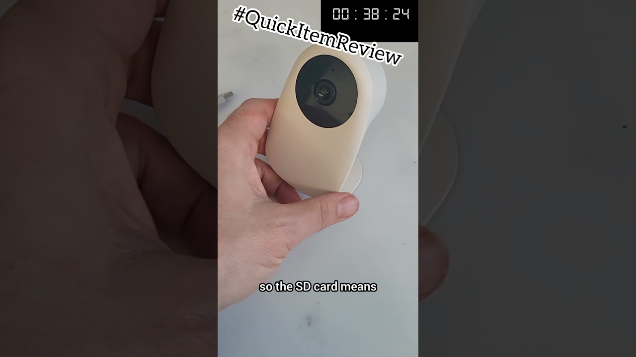 Обзор Nooie Baby Cam (1 мин) #быстрыйобзор #оценитемоигаджеты1мин www.amazon.co.uk/shop/ratemygad...