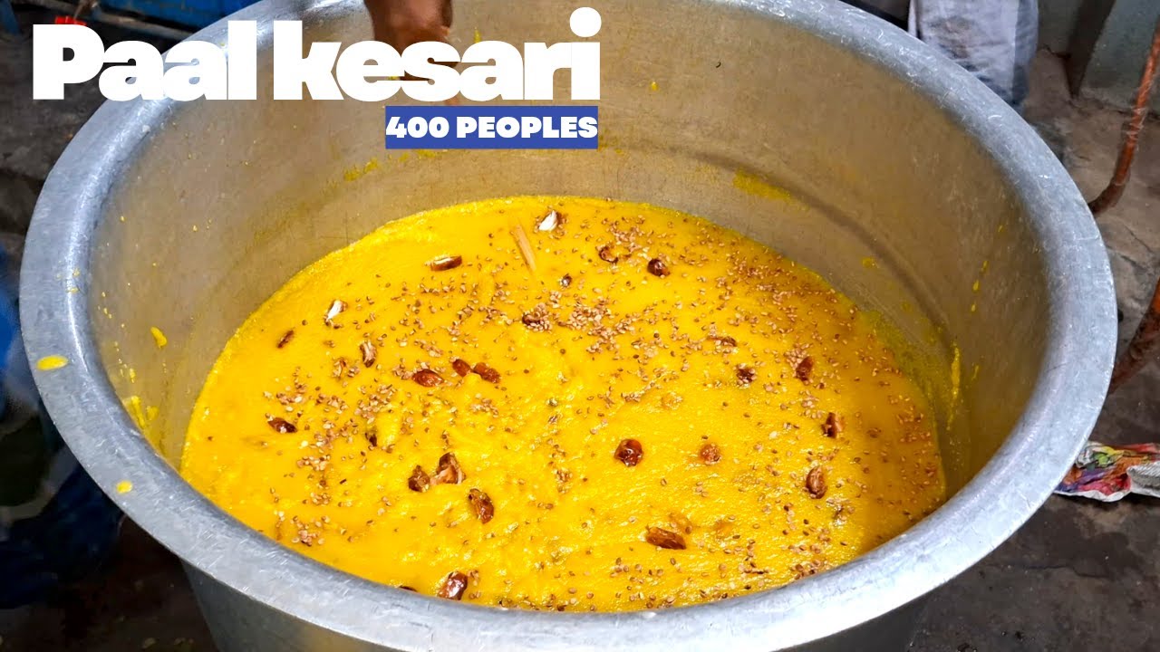 HOW TO & STYLE PAAL KESARI | Traditional Wedding Rava Kesari Making | Very Sweet And TASTY KESARI