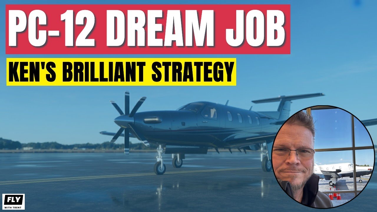 How Ken Became a Corporate Pilot Flying a PC 12 With Only 750 Hours