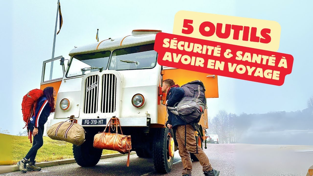 Nos 5 indispensables sécurité & santé en voyage 🎒 | Astuces vanlife & tour du monde 🌍