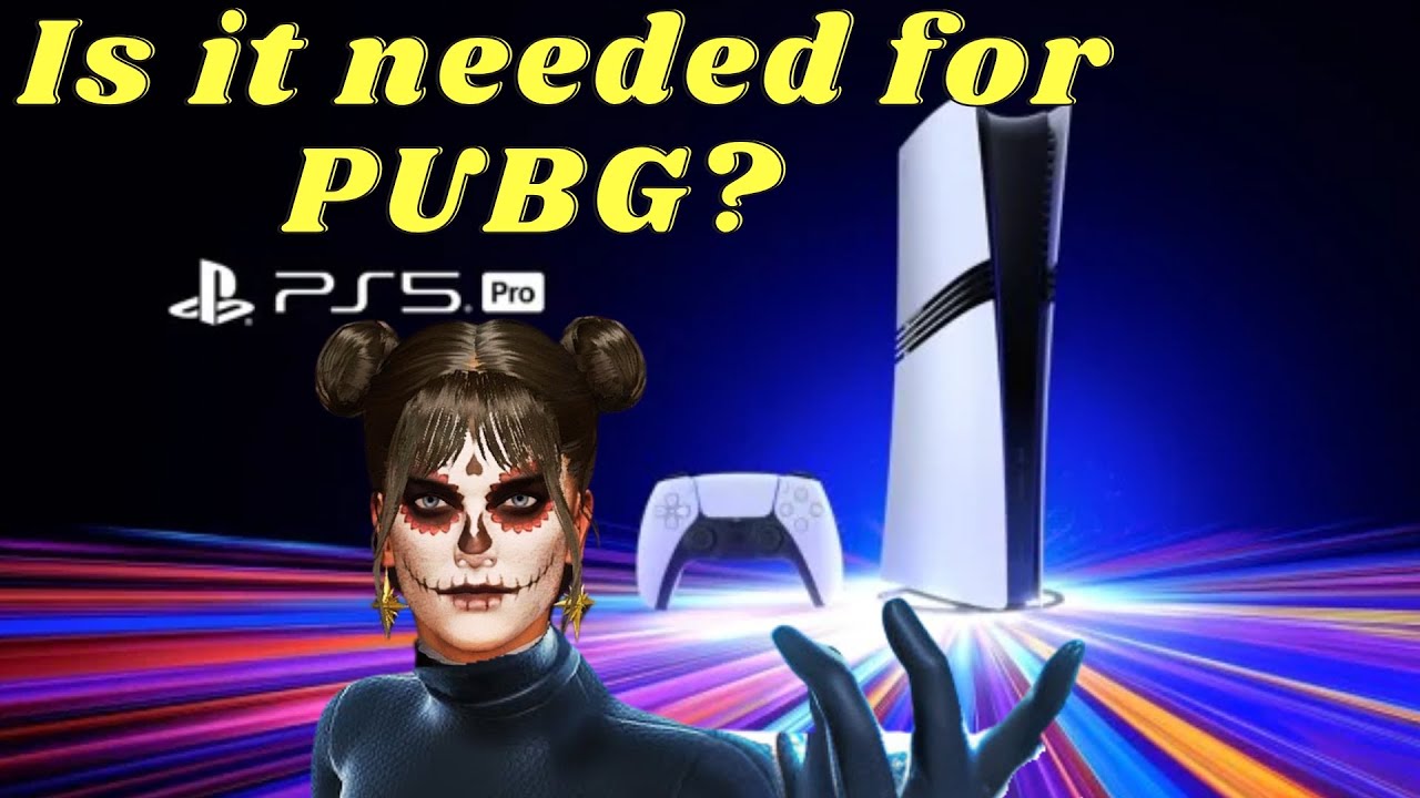 Is PS5 PRO worth buying if you only play PUBG? - Testing the new SONY console