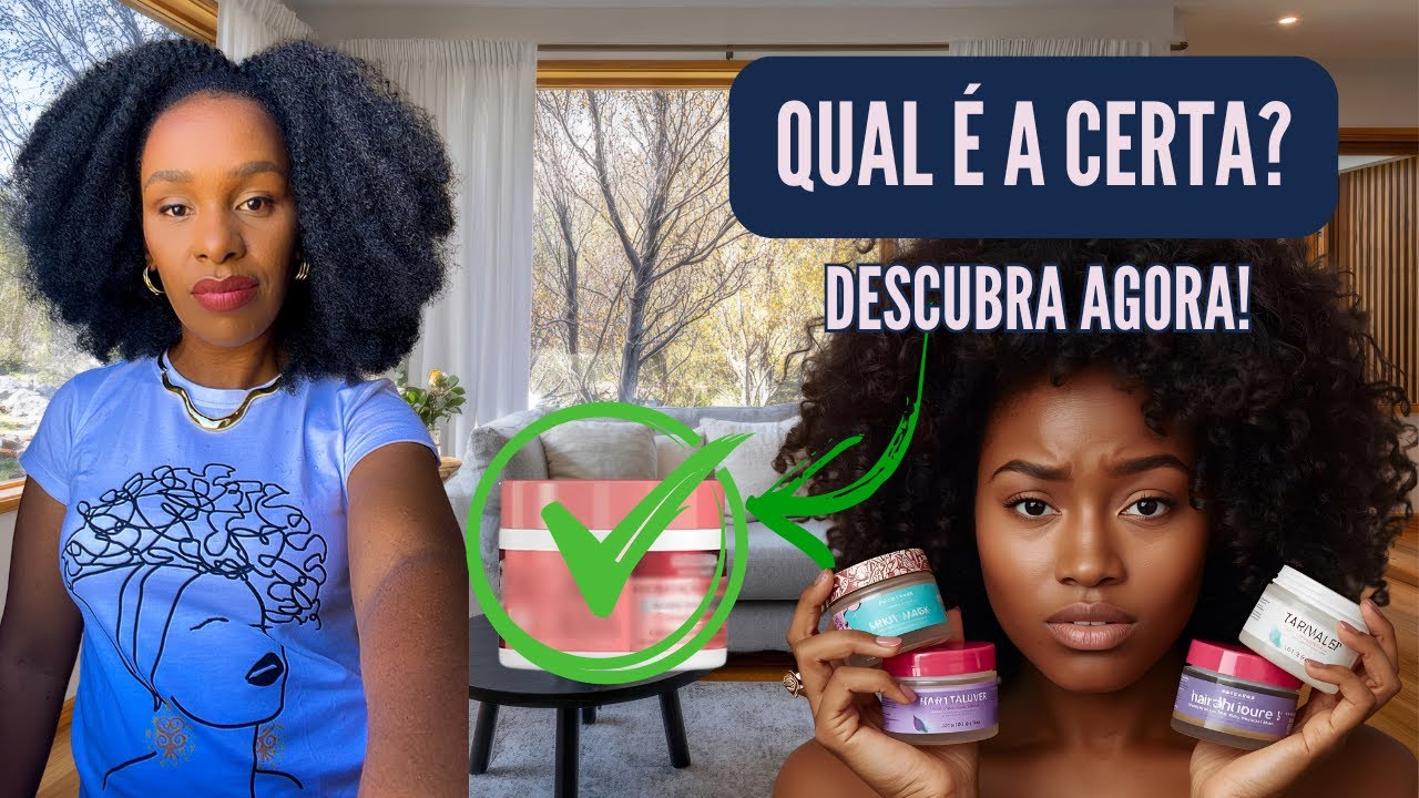 Descubra a Máscara de Hidratação PERFEITA Para o Seu Tipo de Cabelo!