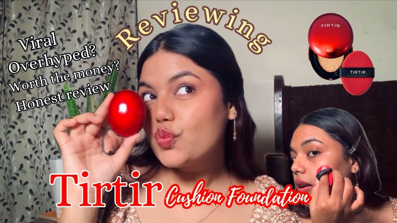 Reviewing Viral Tirtir foundation 😍| Honest review | Worth the hype? | Overpriced?