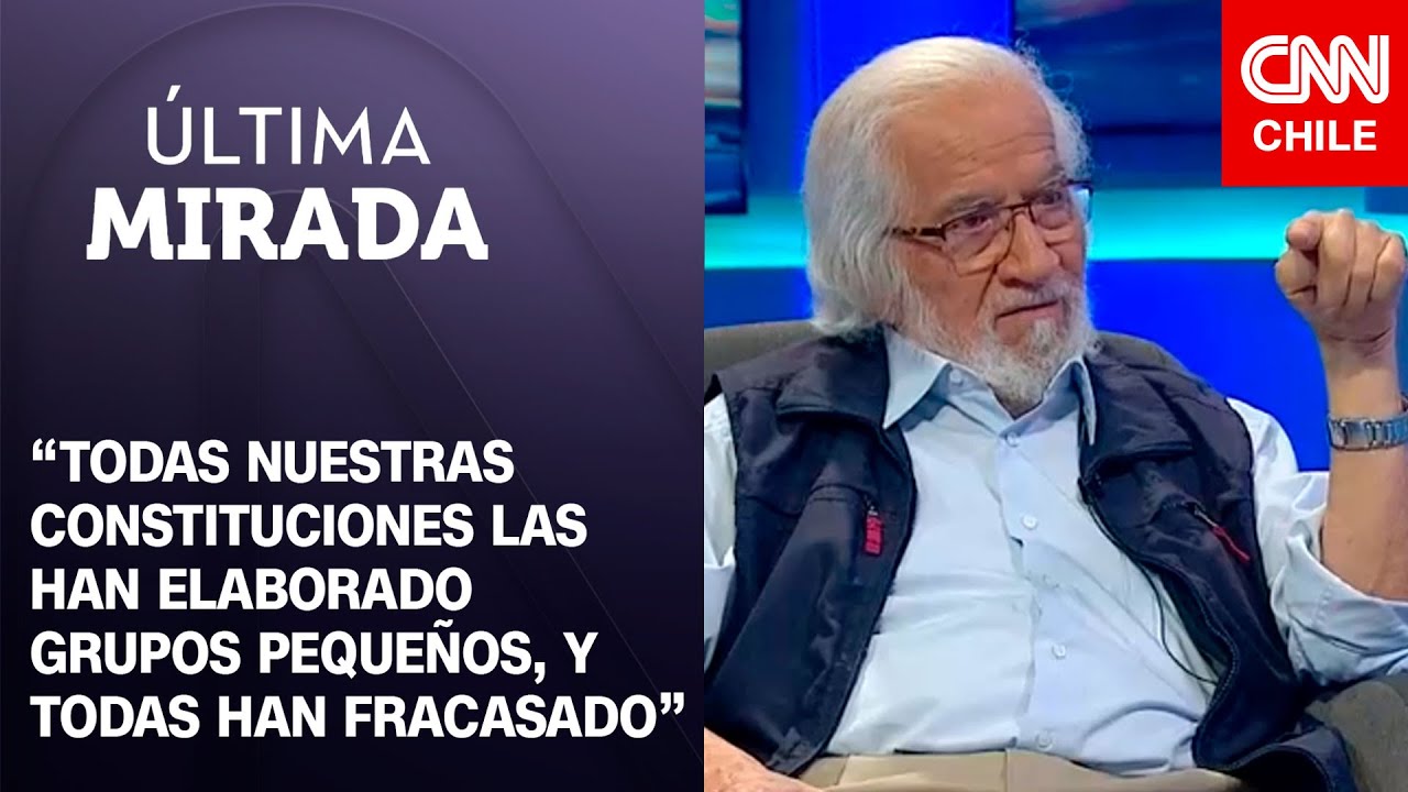 Profesor Gabriel Salazar y la historia constitucional de Chile | Última Mirada