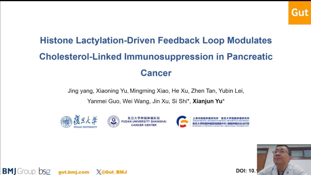 Histone lactylation-driven feedback loop modulates immunosuppression in pancreatic cancer