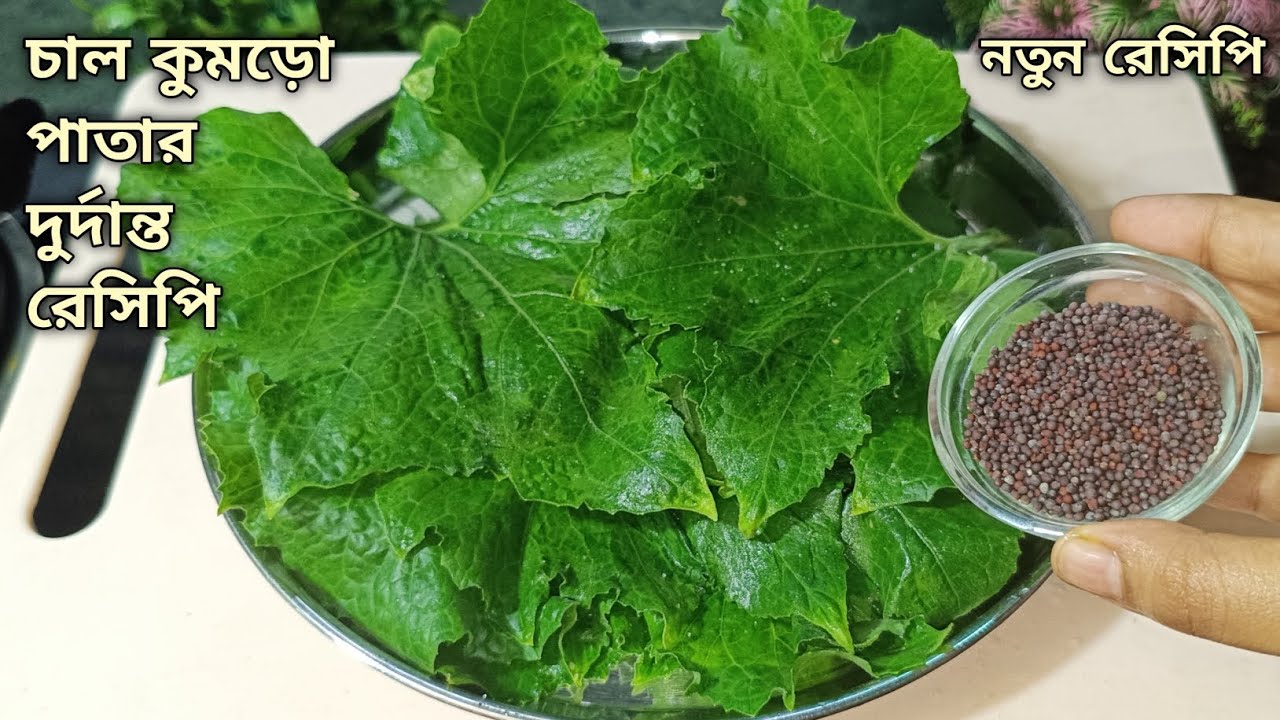 চাল কুমড়ো পাতার রেসিপি এইভাবে একবার বানিয়ে দেখুন, একবার খেলে বারবার বানাবেন কথা দিলাম। kumro shak