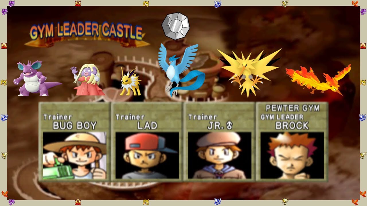 Pokemon Stadium - Gym Leader Castle: Pewter Gym [R-1] (Rentals Only)