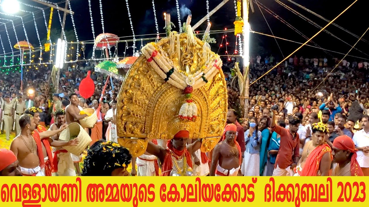 കോലിയക്കോട് ദിക്കുബലി /Koliyacode Thikkubali 2023/ Vellayani Amma