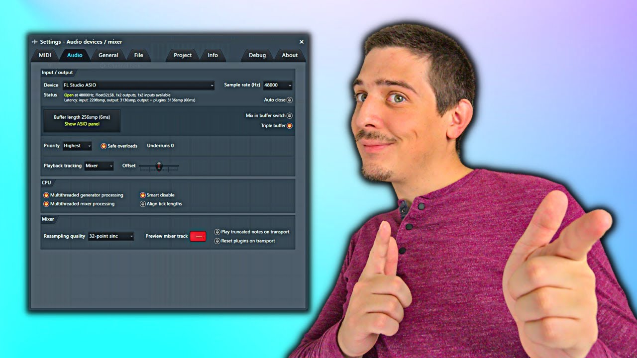 Последнее видео о настройках звука в FL Studio, которое вам понадобится | Объяснение настроек зву...