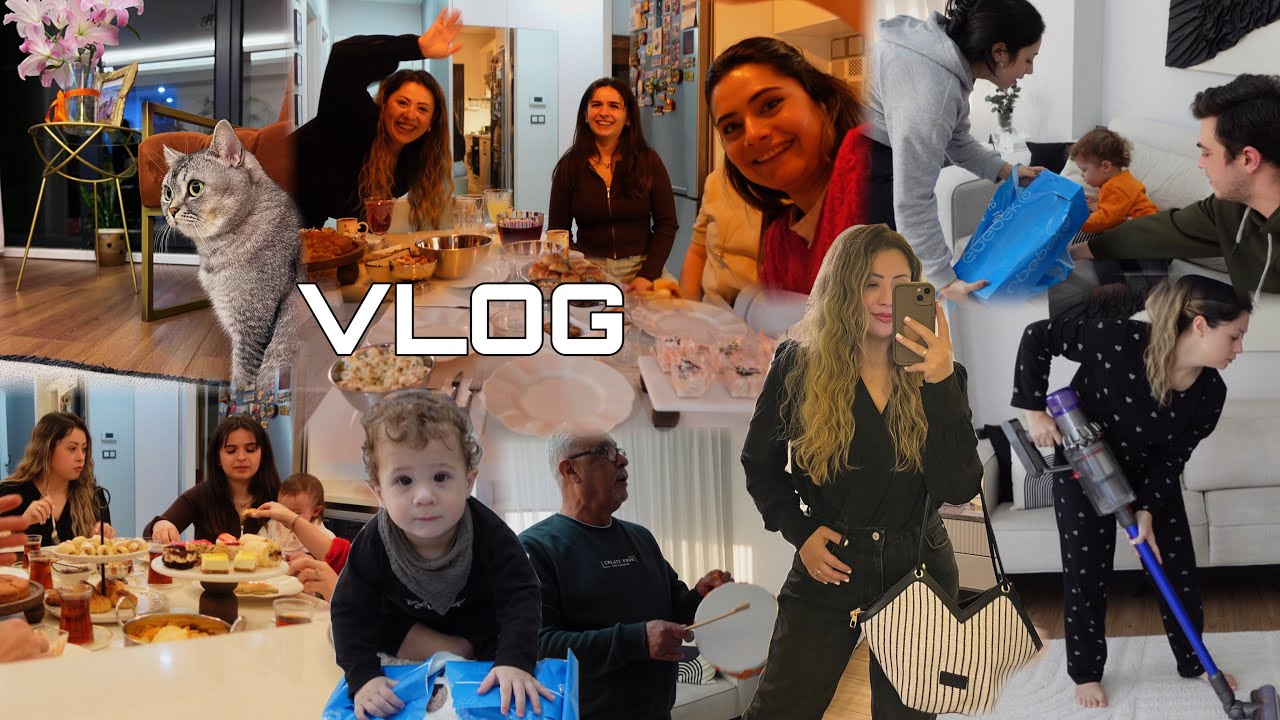 VLOG || WAG MAŞA ALDIM | MELİKEYE DAVETLİYİZ | HIZLANDIRILMIŞ TEMİZLİK | BABAM VE KARDEŞİM GELDİ