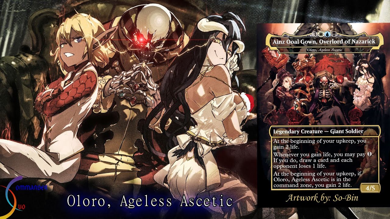 Oloro, Ageless Ascetic Supreme Overlord | EDH Deck Profile (Custom Altered Anime)
