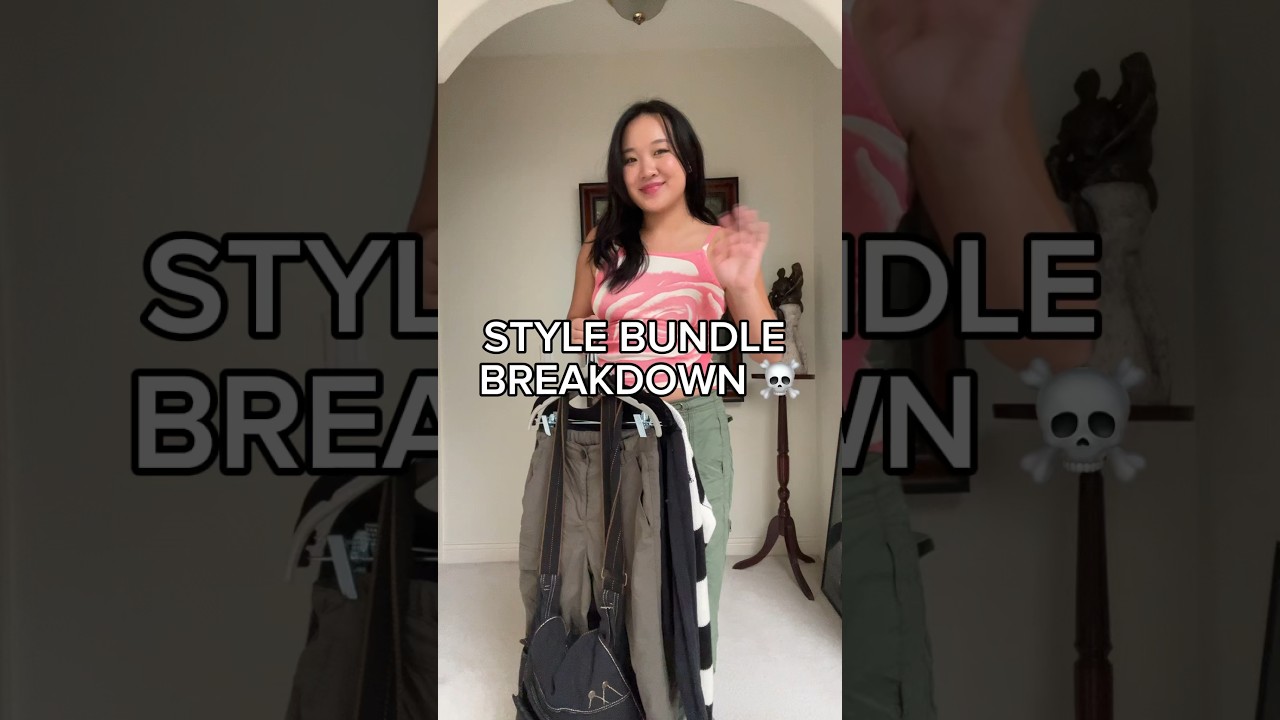 grunge/y2k style bundle 🖤 #thrifted #thrifthaul #thrift #stylebundle #thrifting #thrifty #grunge