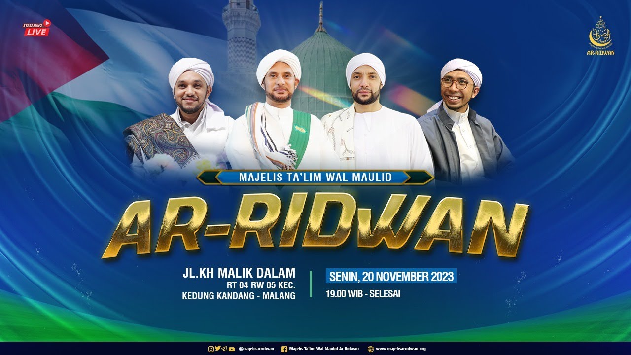 🔴LIVE|Jalsatul Itsnain Majelis Ta'lim Wal Maulid Ar Ridwan Jln.KH.Malik Dalam Kedungkandang Malang