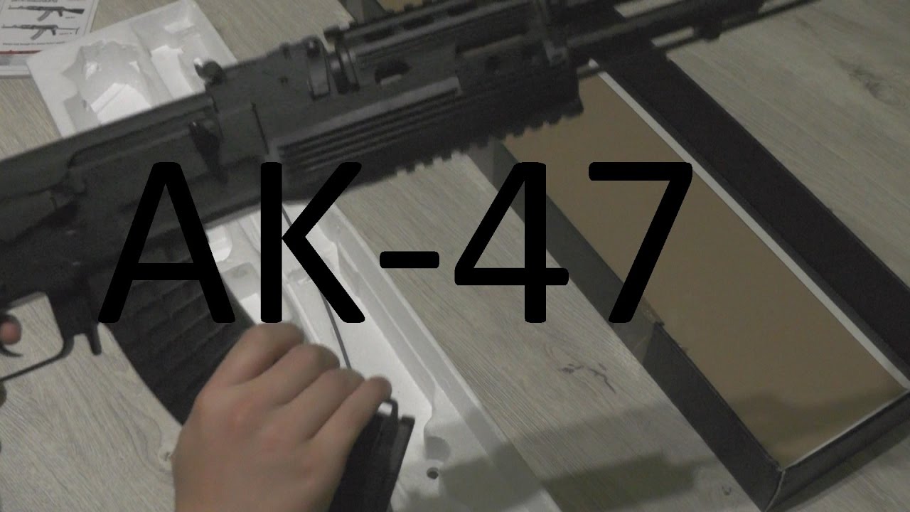 (1) Airsoft Spartac AK 47 RIS SRT 08