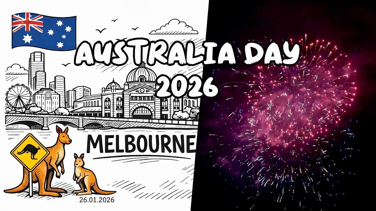 Australia Day 2026 🇦🇺 Fireworks in Melbourne | Spectacular Fireworks Show 🎆