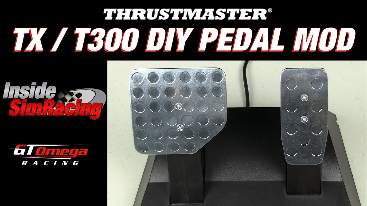 Самодельная педаль тормоза Thrustmaster TX / T300 за 10 долларов