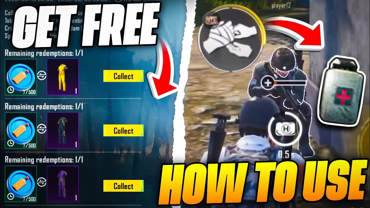 HOW TO USE PORTABLE MED PACK IN BGMI / CRICKET LEAGUE EXCHANGE EVENT BGMI