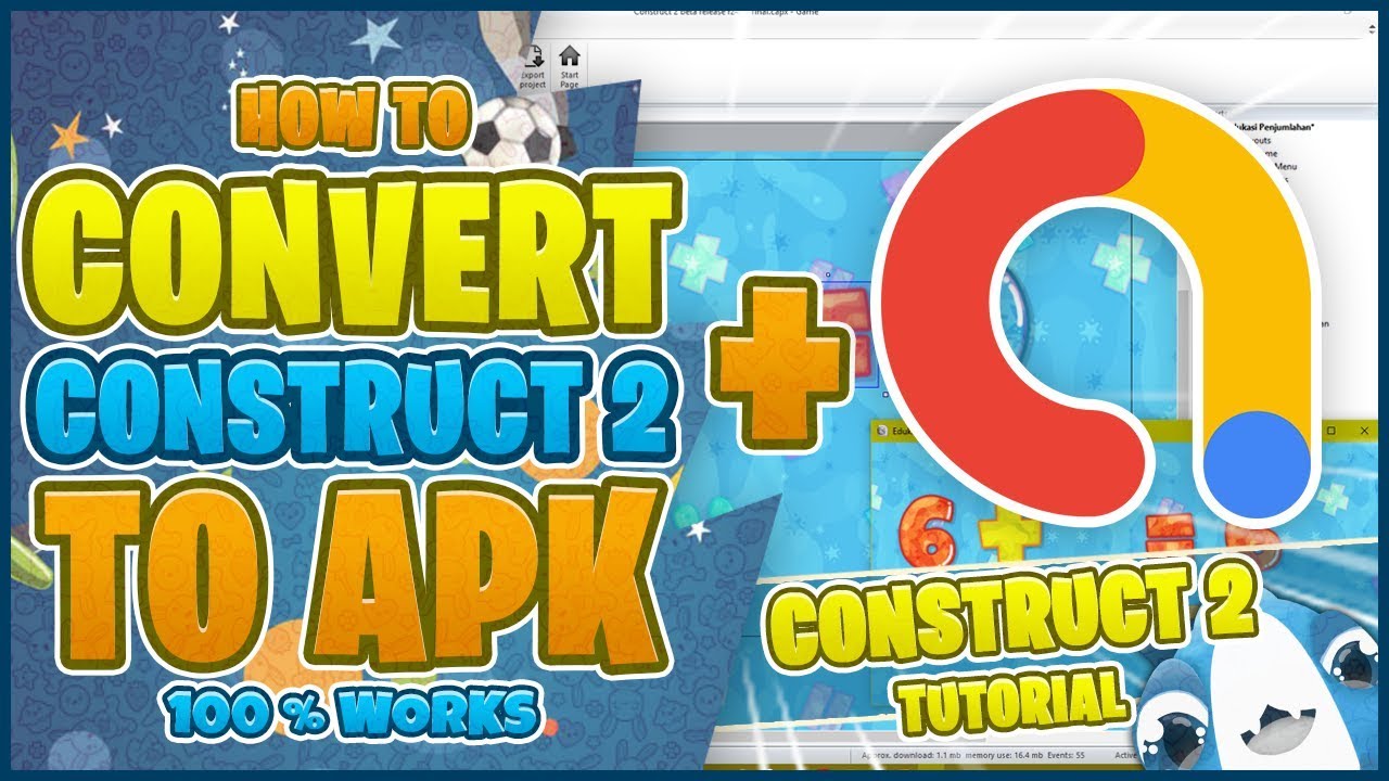 How to Convert Construct 2 to APK + Admob Ads PhoneGab Works 100%
