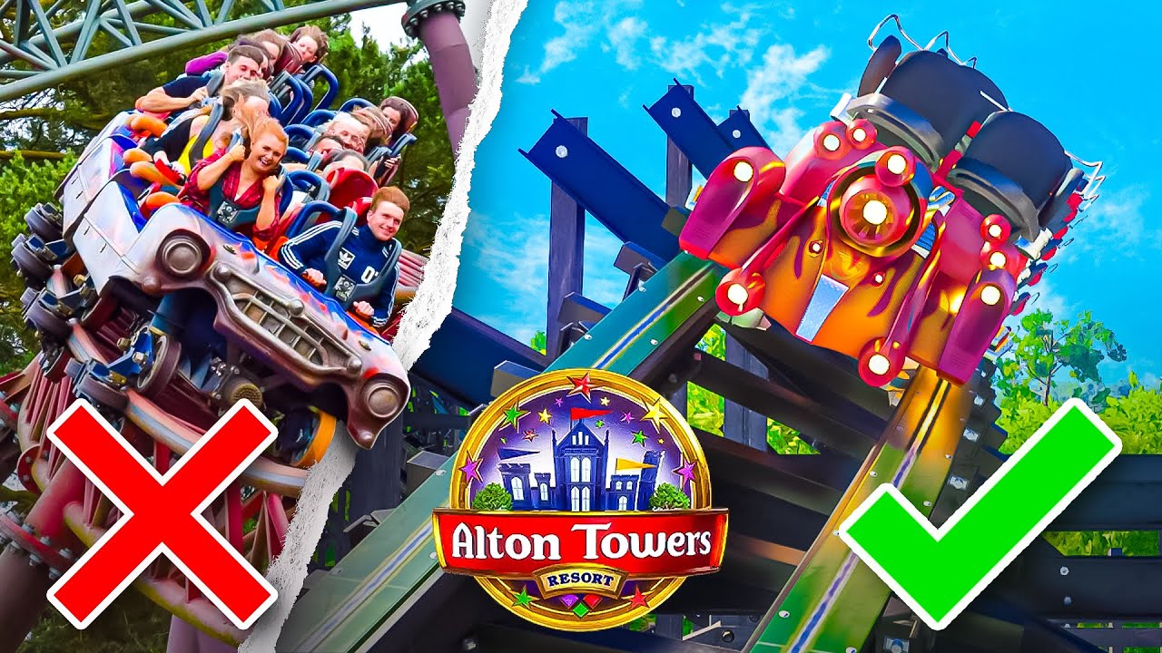 Re-Theming DARK FOREST At ALTON TOWERS!