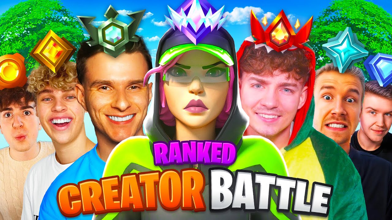 DAS FORTNITE RANKED CREATOR BATTLE! ⚔️ - (SEASON 4)