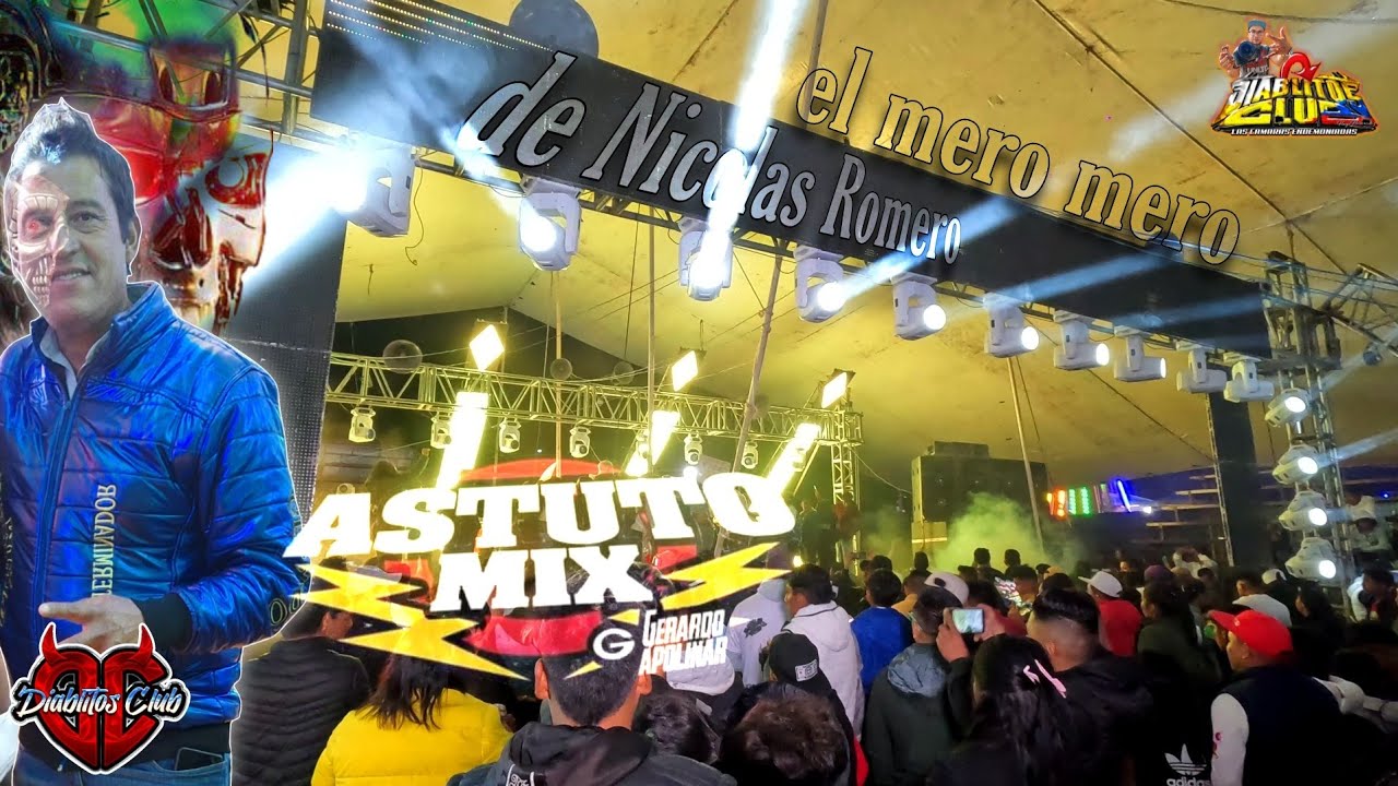 🚩LA CUMBIA DEL ABANIKITO🔥 SONIDO ASTUTO MIX| GERARDO APOLINAR 🇲🇽 EN SANTA MARIA NATIVITAS, ALMOLOYA