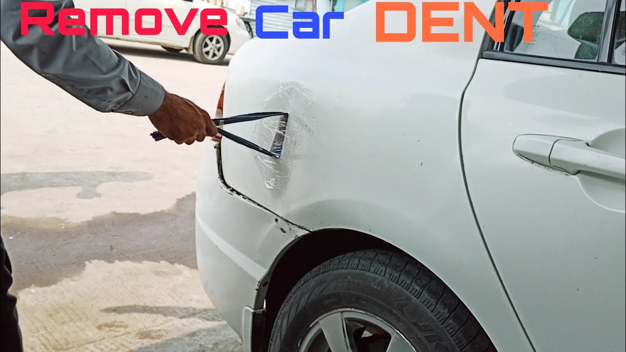 HOW to remove car Dent with Desi Tarika in Happy car #Cars #happycar