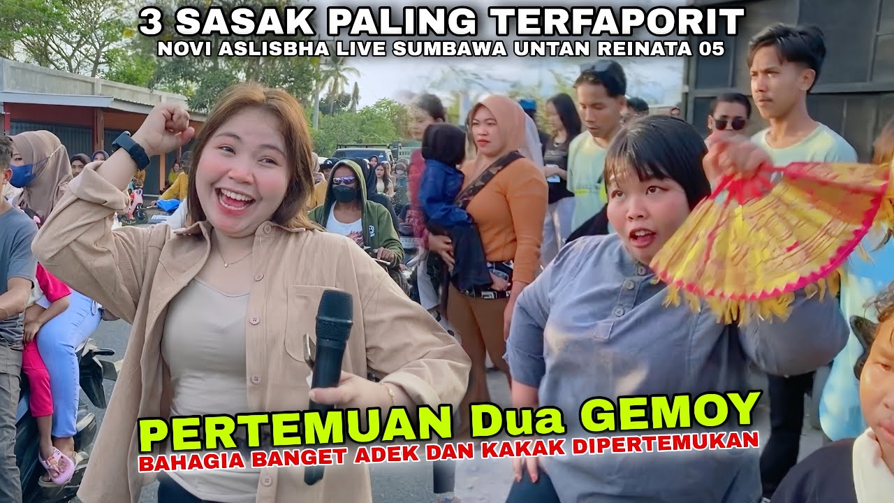 Tiga Sasak Terfavorit NOVI ALISBHA REINATA 05 SAAT DISUMBAWA UTAN PERTEMUAN DUA GEMOY BAHAGIA BANGET
