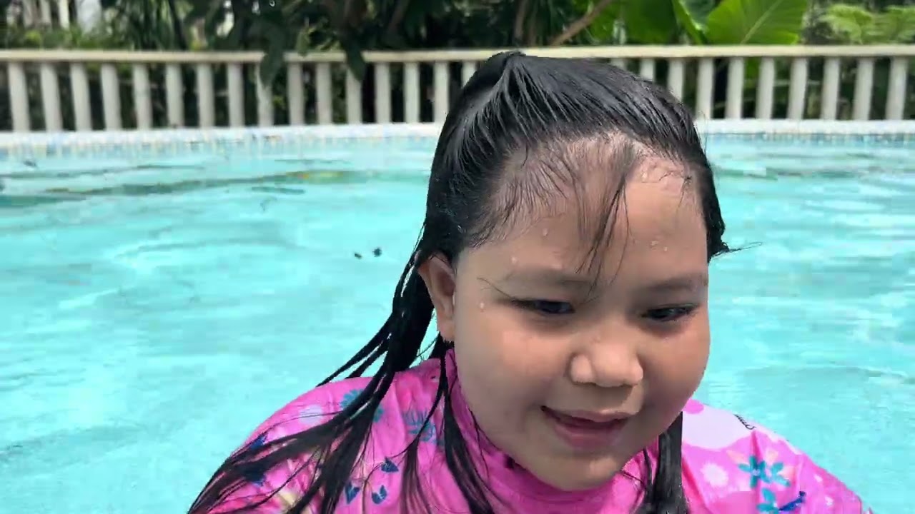 Swimming Time and family Bonding 