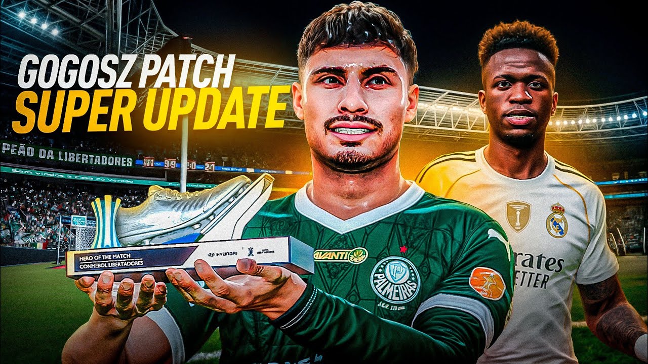 🚨SAIU! NOVO UPDATE GOGOSZ PATCH WORLD & CONMEBOL p/ PES 2021 PC e OS MELHORES OPTION FILES PS4 / PS5