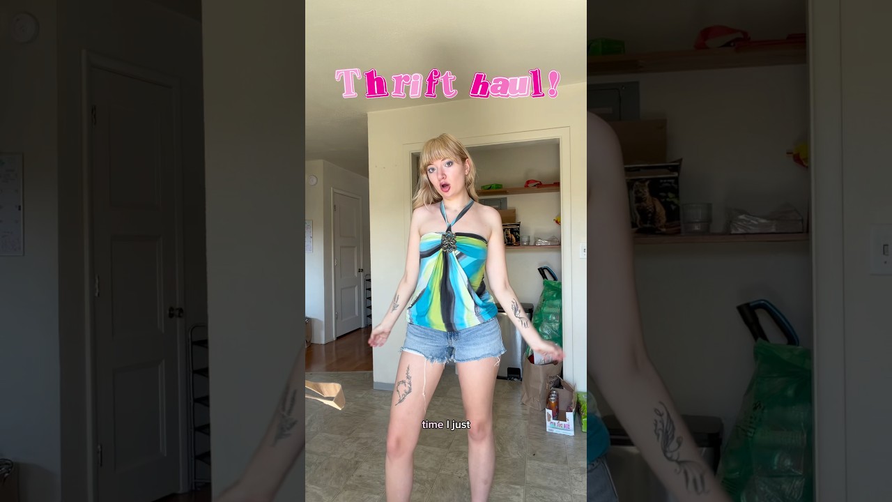 INSANE 2000s summer try-on thrift haul!