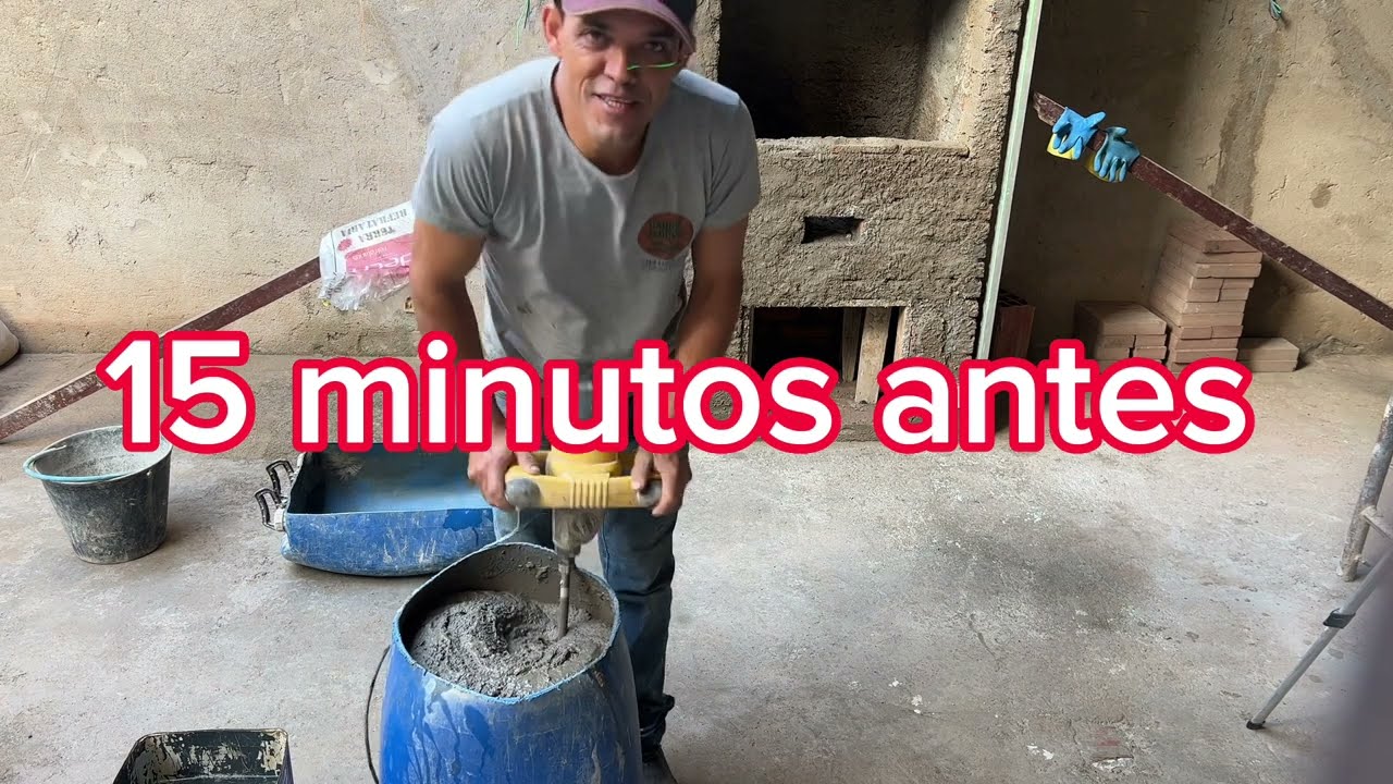Como reboco a churrasqueira