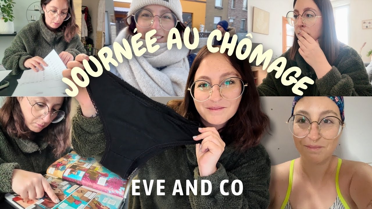 VLOG ASMR - Une JOURNÉE dans ma vie de CHÔMEUSE