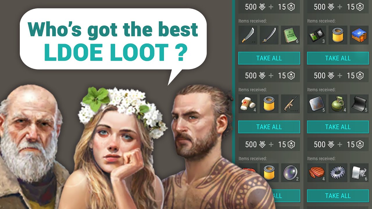 LDOE Season 16 Loot Review & Comparison: (30+ Rewards)