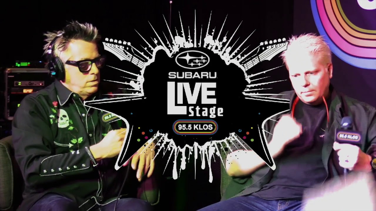 Dexter and Noodles of The Offspring from the Subaru Live Stage