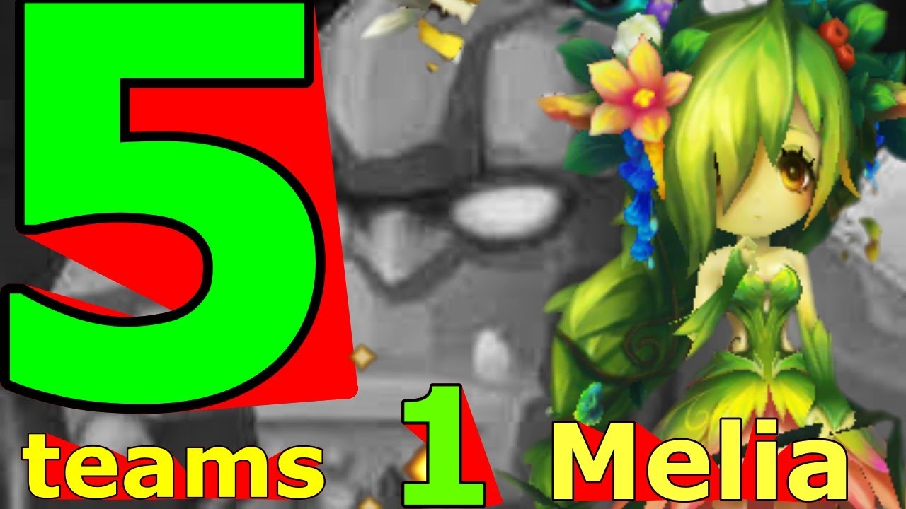 5 safe GB12 single Melia DOT teams! 30 sec run?? (summoners war)