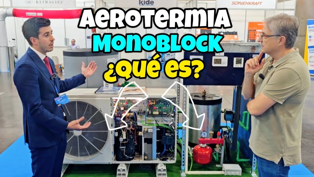🔥❄️💦Aerotermia monoblock ¿qué es? ¿cómo funciona? #aerotermia #instalador #hvac @Salvador.Escoda